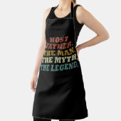 Gelukkige vaders dag cadeau ideeën beste gastheer  schort (Insitu)