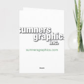 gelukkige vaders dag kaart (Achterkant)