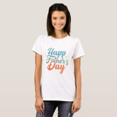 gelukkige vaders dag t-shirt (Voorkant volledig)