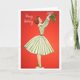 Gelukkige Vakantie! Feestdagen Kaart