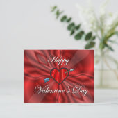 Gelukkige Valentijn' s Dag Feestdagenkaart (Staand voorkant)