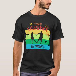 Gelukkige Valentijn "Be Mine" T-shirt