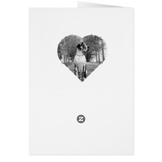 Gelukkige Valentijn mijn Grote DAne (Achterkant)