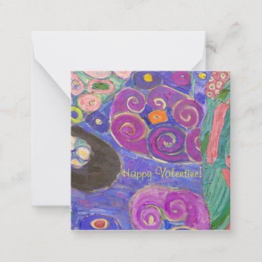 Gelukkige Valentijn! Notitiekaartje (Voorkant)