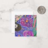 Gelukkige Valentijn! Notitiekaartje (Voorkant / Achterkant in situ)