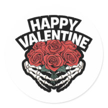 Gelukkige Valentijn Zelfs Botten hebben liefde nod