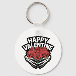 Gelukkige Valentijn Zelfs Botten hebben liefde nod Sleutelhanger