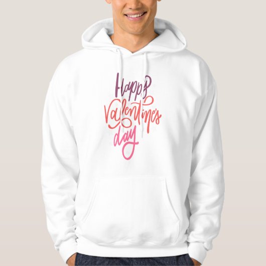 Gelukkige valentijndag hoodie (Voorkant)
