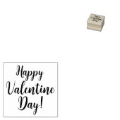 gelukkige valentijndag rubberstempel (Gestempeld)