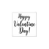gelukkige valentijndag rubberstempel (Afrduk)