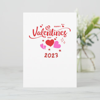 Gelukkige Valentijnsdag 2023 Feestdagenkaart