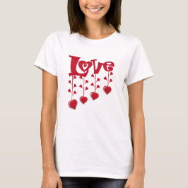 GELUKKIGE VALENTIJNSDAG 2024 LIEFDE ROOD HART T-SHIRT