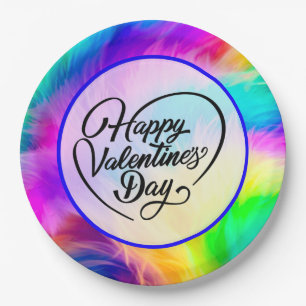 Gelukkige Valentijnsdag-23823 Papieren Bordje