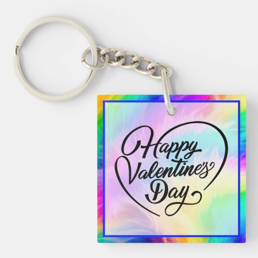 Gelukkige Valentijnsdag-23823 Sleutelhanger (Voorkant)