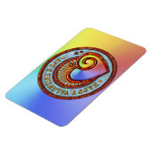 Gelukkige Valentijnsdag 2A Premium magneet (Linkerzijde)