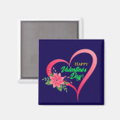 Gelukkige Valentijnsdag-53816 Magneet (Voorkant / Achterkant)