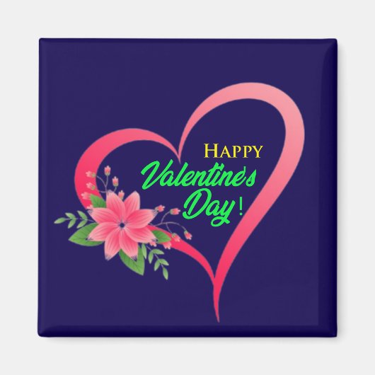 Gelukkige Valentijnsdag-53816 Magneet (Voorkant)