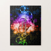 Gelukkige Valentijnsdag 5A Puzzel Legpuzzel (Verticaal)