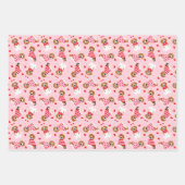 Gelukkige Valentijnsdag Beagle Honden Inpakpapier Vel (Voorkant)