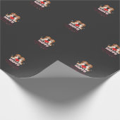 Gelukkige Valentijnsdag Beagle Koppel Cadeaupapier (Hoek)
