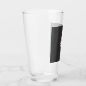 Gelukkige Valentijnsdag Beagle Koppel Glas (Rechts)