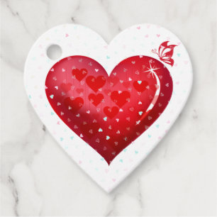 Gelukkige Valentijnsdag Bedankjes Labels
