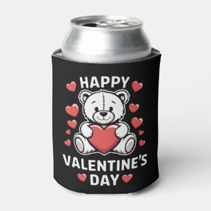 Gelukkige Valentijnsdag Beer vday Blikjeskoeler