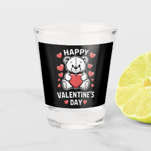 Gelukkige Valentijnsdag Beer vday Shot Glas