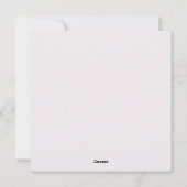 Gelukkige Valentijnsdag Boom van de Liefde Feestdagenkaart (Achterkant)