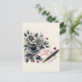 Gelukkige Valentijnsdag Briefkaarten (Staand voorkant)