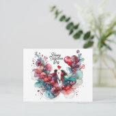 Gelukkige Valentijnsdag Briefkaarten (Staand voorkant)