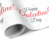 Gelukkige Valentijnsdag Cadeaupapier (Rol Hoek)