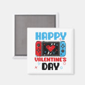Gelukkige Valentijnsdag Controller Video Game Hart Magneet (Voorkant / Achterkant)