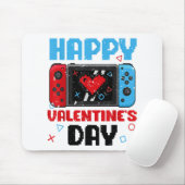 Gelukkige Valentijnsdag Controller Video Game Hart Muismat (Met muis)