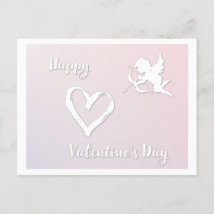 Gelukkige Valentijnsdag Cupido Feestdagenkaart