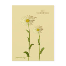 Gelukkige Valentijnsdag - Daisy flower