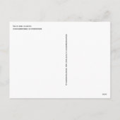 Gelukkige Valentijnsdag - Daisy flower Feestdagenkaart (Achterkant)