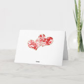 Gelukkige Valentijnsdag! De Sjabloon van de foto (Achterkant)