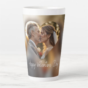 Gelukkige Valentijnsdag design Latte Mok