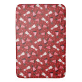 Gelukkige Valentijnsdag Dobermann Honden Badmat (Voorkant Verticaal)