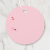 Gelukkige Valentijnsdag Dobermann Honden Bedankjes Labels (Achterkant)