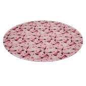 Gelukkige Valentijnsdag Dobermann Honden Snijplank (Hoek)