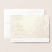 Gelukkige Valentijnsdag Elegante Luxe Goud Folie Kaarten (Met envelop)