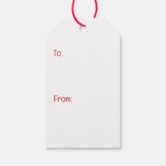 Gelukkige Valentijnsdag Engelse Bulldog Cadeaulabel (Achterkant)