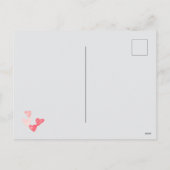 Gelukkige Valentijnsdag Ex Vriendin Harten Roze Feestdagenkaart (Achterkant)