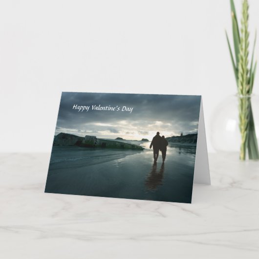 Gelukkige Valentijnsdag Feestdagen Kaart (Voorkant)