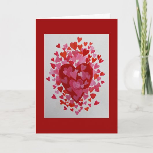 gelukkige Valentijnsdag Feestdagen Kaart (Voorkant)