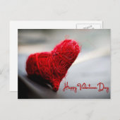 Gelukkige Valentijnsdag Feestdagenkaart (Voorkant / Achterkant)