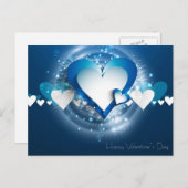 gelukkige Valentijnsdag Feestdagenkaart (Voorkant / Achterkant)