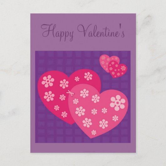 Gelukkige Valentijnsdag Feestdagenkaart (Voorkant)